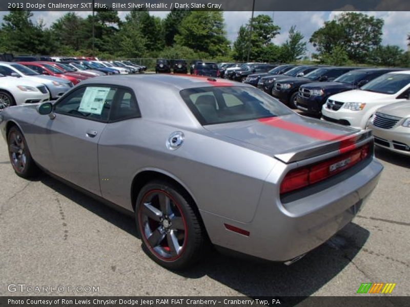 Billet Silver Metallic / Dark Slate Gray 2013 Dodge Challenger SXT Plus