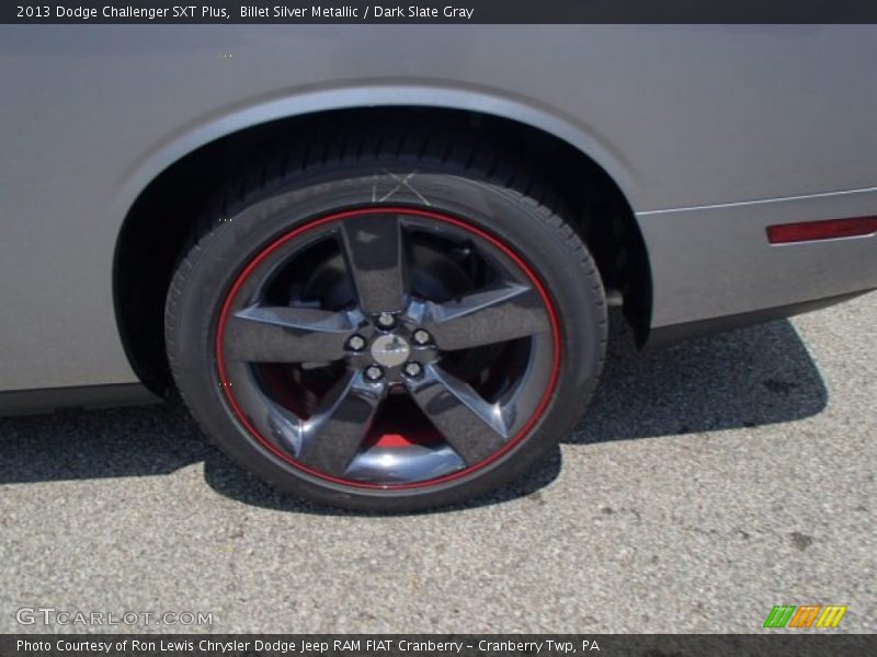 Billet Silver Metallic / Dark Slate Gray 2013 Dodge Challenger SXT Plus
