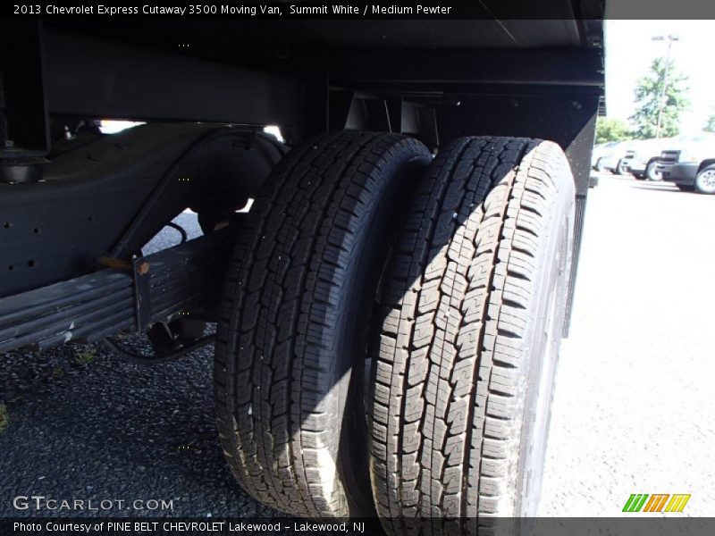 Summit White / Medium Pewter 2013 Chevrolet Express Cutaway 3500 Moving Van