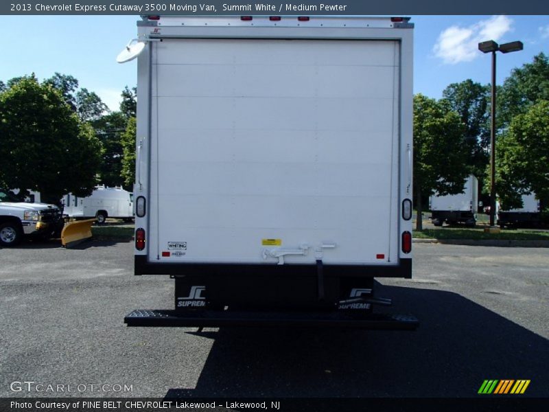 Summit White / Medium Pewter 2013 Chevrolet Express Cutaway 3500 Moving Van