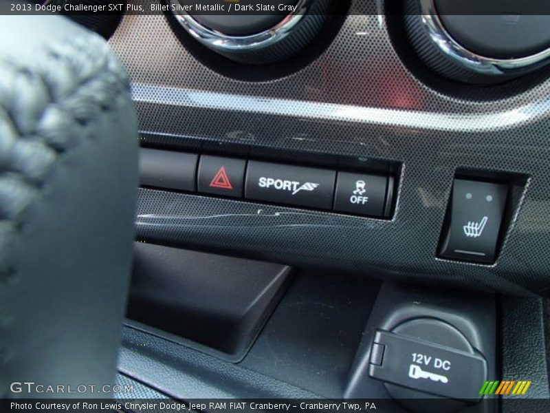 Billet Silver Metallic / Dark Slate Gray 2013 Dodge Challenger SXT Plus