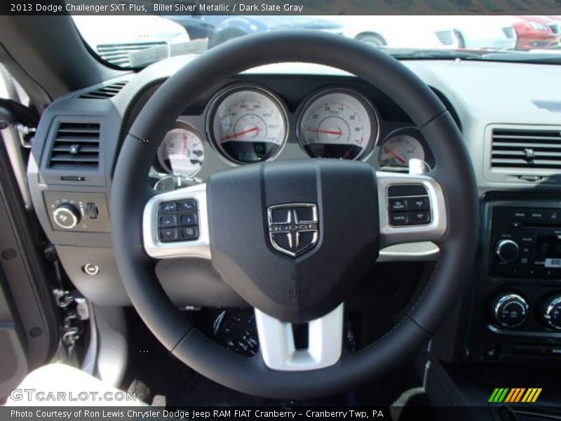 Billet Silver Metallic / Dark Slate Gray 2013 Dodge Challenger SXT Plus