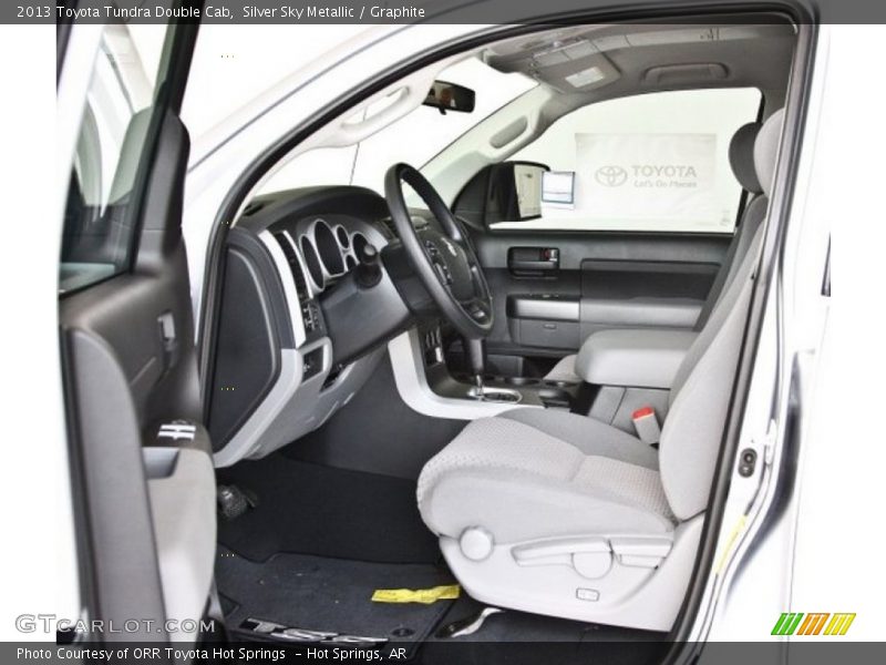 Silver Sky Metallic / Graphite 2013 Toyota Tundra Double Cab