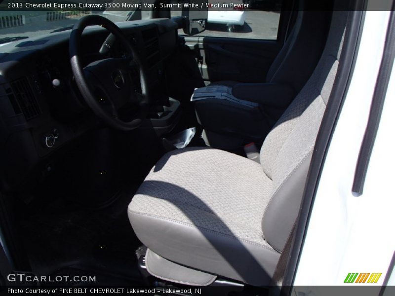 Summit White / Medium Pewter 2013 Chevrolet Express Cutaway 3500 Moving Van