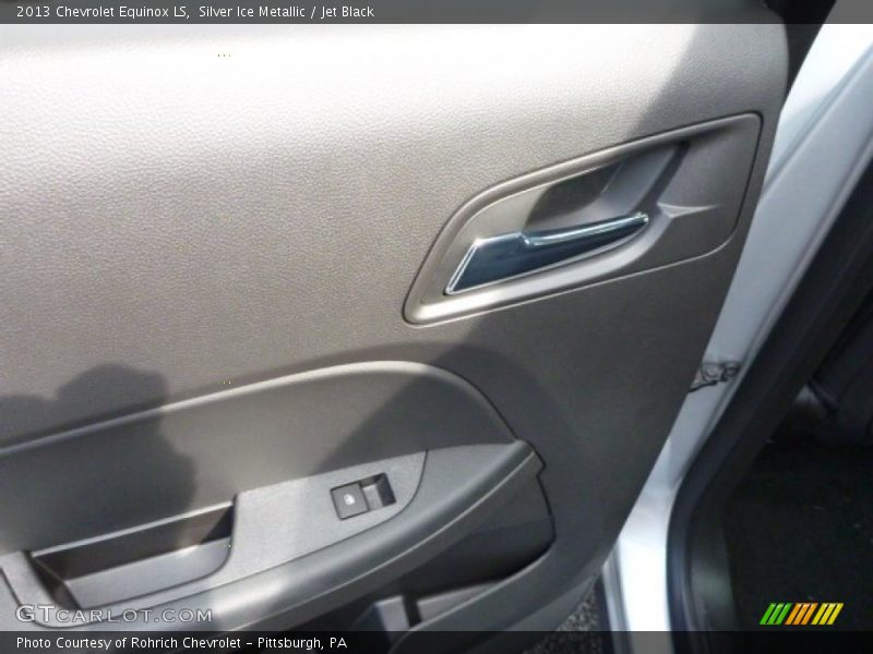 Silver Ice Metallic / Jet Black 2013 Chevrolet Equinox LS
