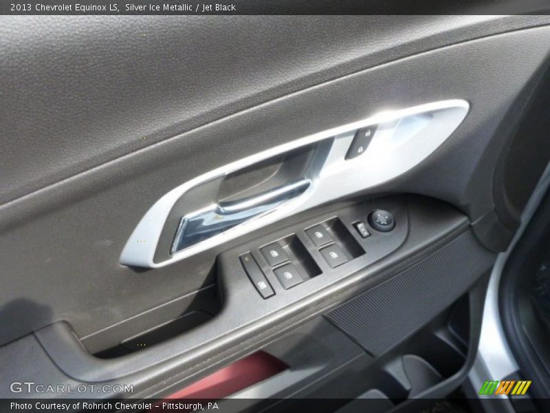 Silver Ice Metallic / Jet Black 2013 Chevrolet Equinox LS