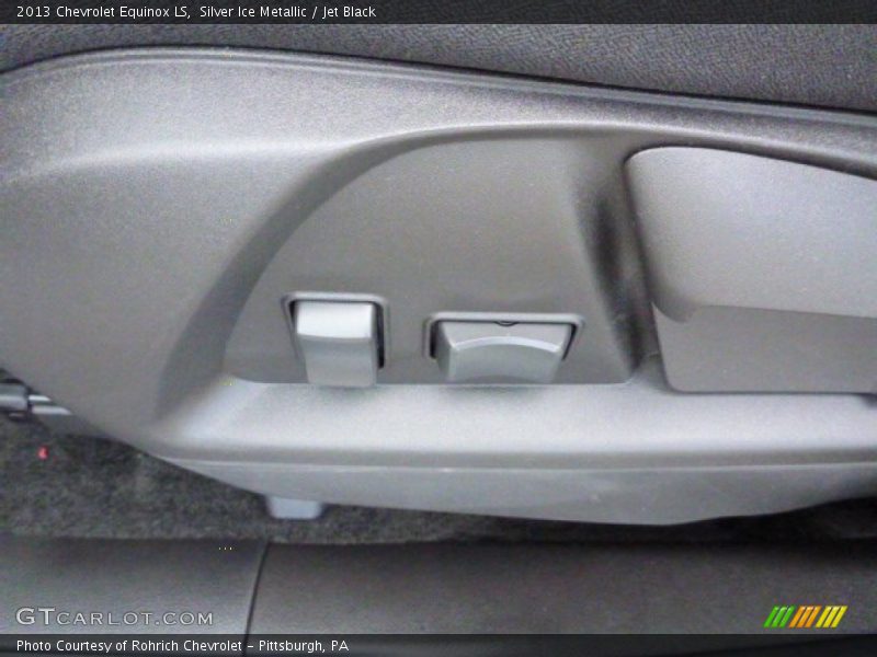 Silver Ice Metallic / Jet Black 2013 Chevrolet Equinox LS