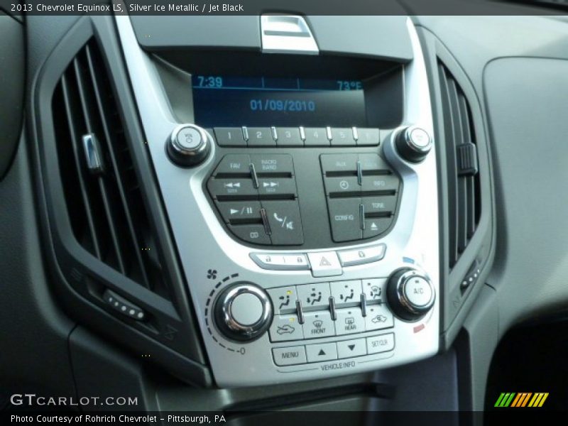 Silver Ice Metallic / Jet Black 2013 Chevrolet Equinox LS