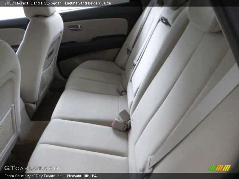 Laguna Sand Beige / Beige 2007 Hyundai Elantra GLS Sedan