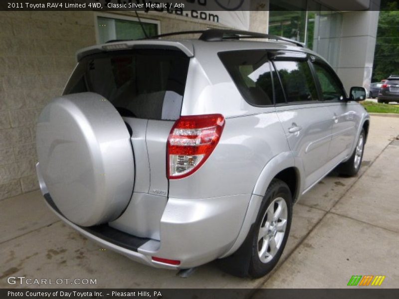 Classic Silver Metallic / Ash 2011 Toyota RAV4 Limited 4WD