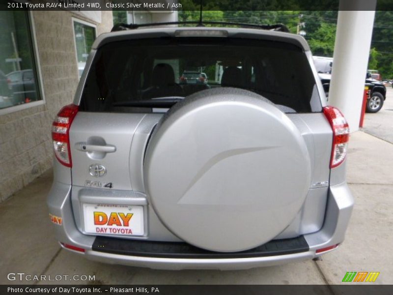 Classic Silver Metallic / Ash 2011 Toyota RAV4 Limited 4WD