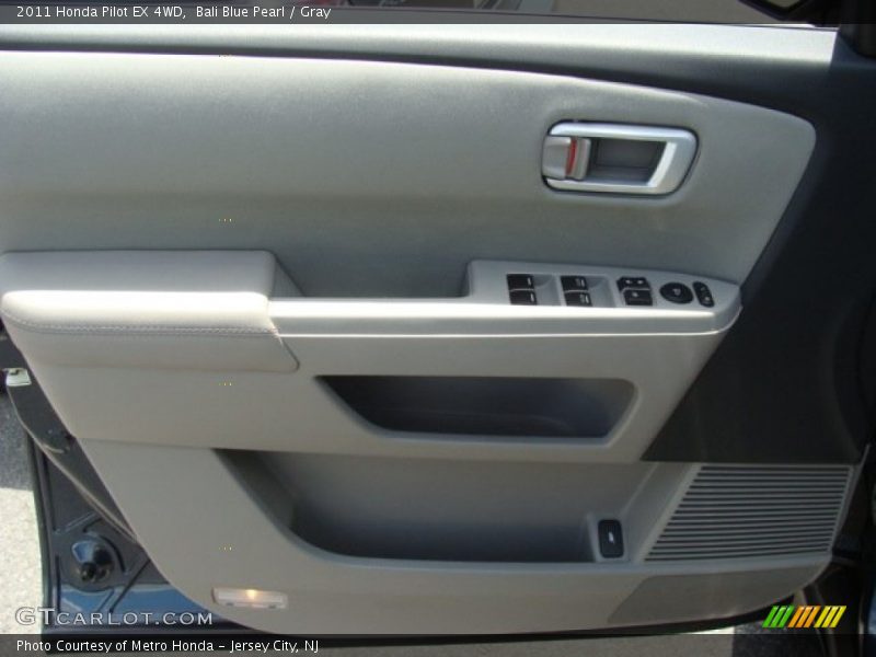 Bali Blue Pearl / Gray 2011 Honda Pilot EX 4WD