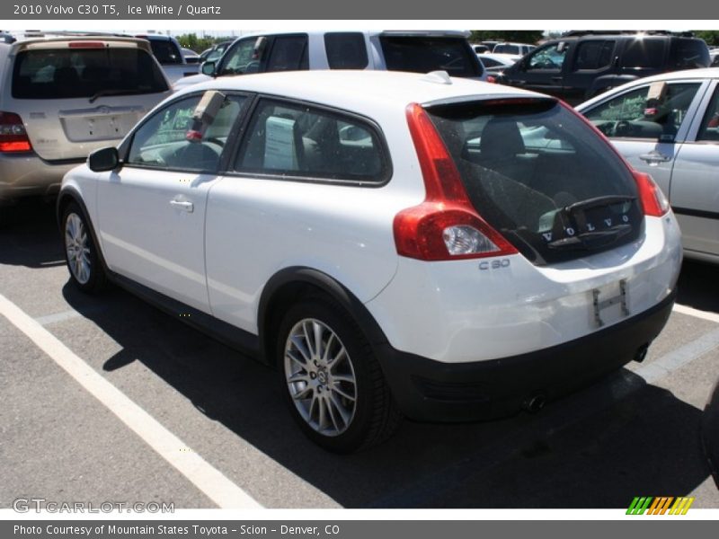 Ice White / Quartz 2010 Volvo C30 T5