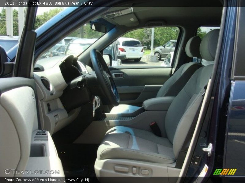 Bali Blue Pearl / Gray 2011 Honda Pilot EX 4WD