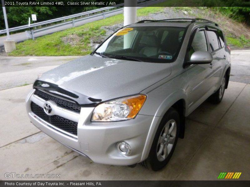 Classic Silver Metallic / Ash 2011 Toyota RAV4 Limited 4WD