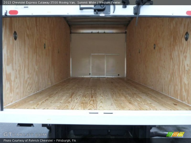 Summit White / Medium Pewter 2013 Chevrolet Express Cutaway 3500 Moving Van