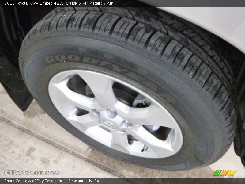 Classic Silver Metallic / Ash 2011 Toyota RAV4 Limited 4WD