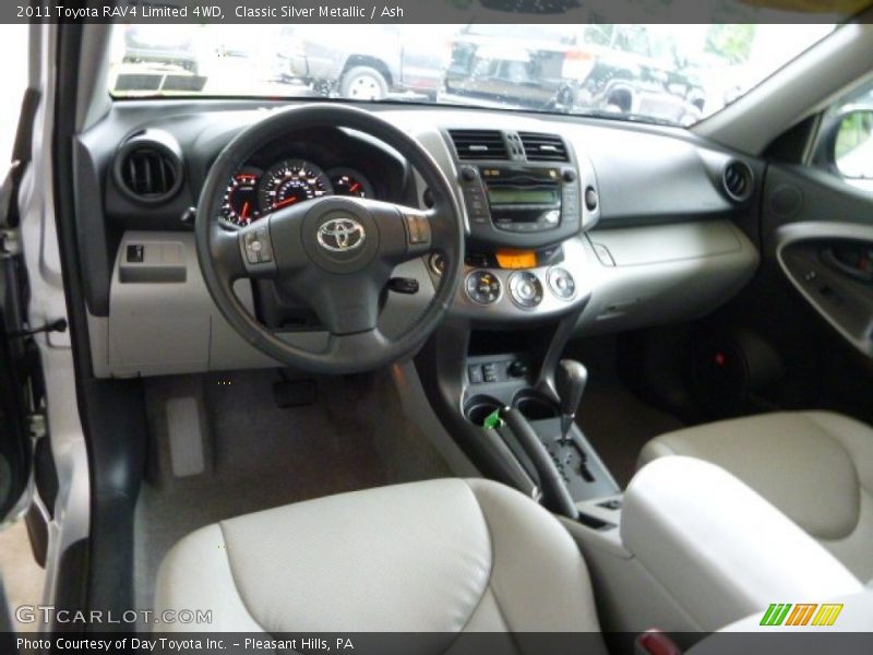 Classic Silver Metallic / Ash 2011 Toyota RAV4 Limited 4WD