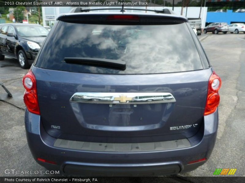 Atlantis Blue Metallic / Light Titanium/Jet Black 2013 Chevrolet Equinox LT AWD