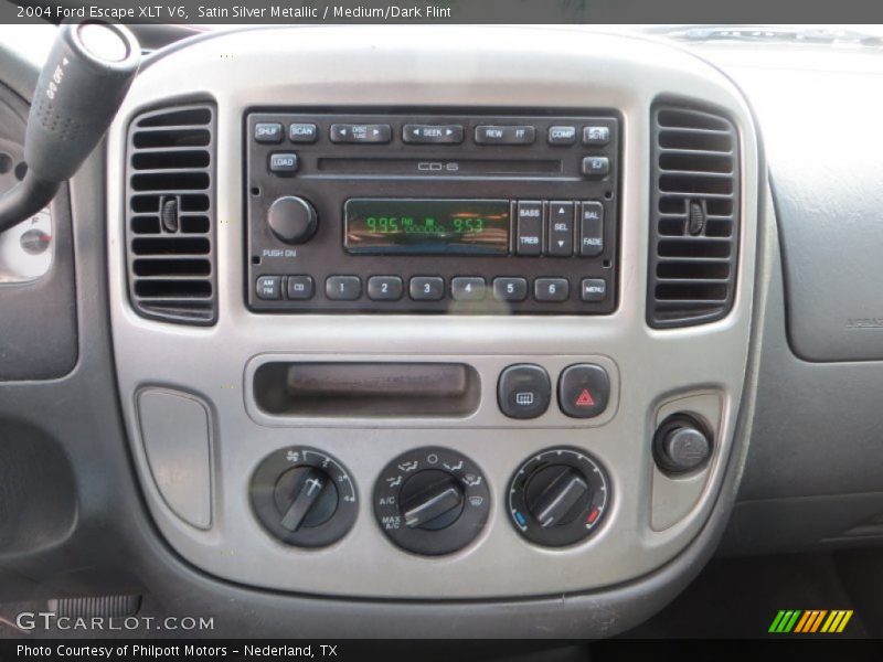 Satin Silver Metallic / Medium/Dark Flint 2004 Ford Escape XLT V6