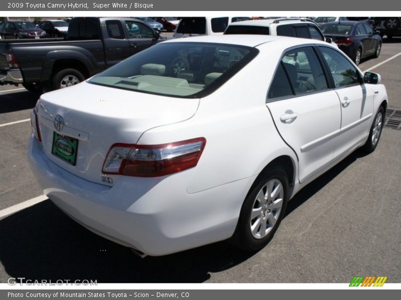 Super White / Bisque 2009 Toyota Camry Hybrid
