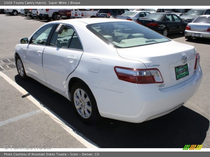 Super White / Bisque 2009 Toyota Camry Hybrid