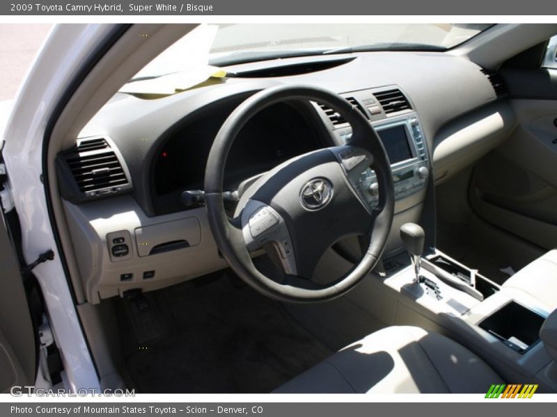 Super White / Bisque 2009 Toyota Camry Hybrid