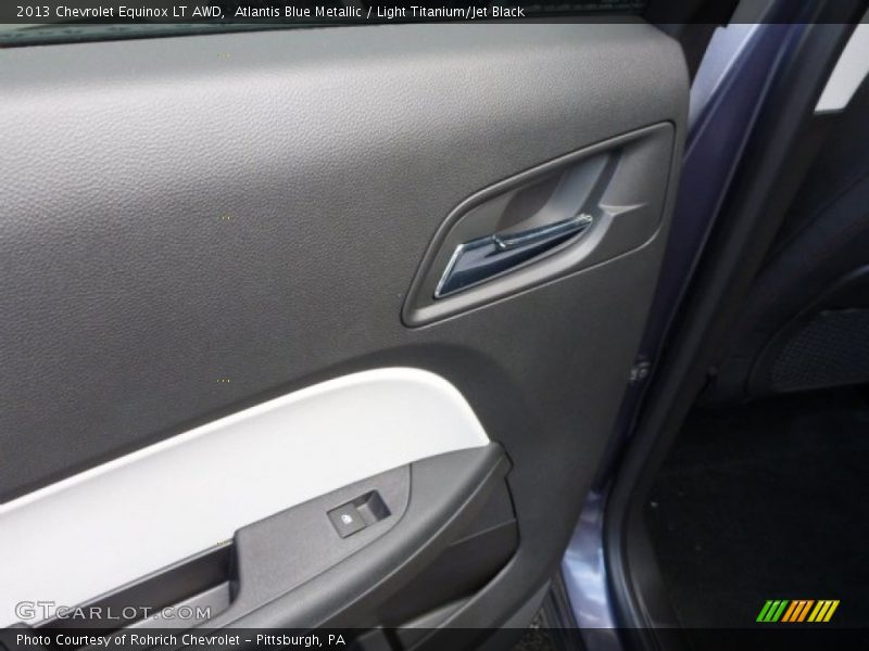 Atlantis Blue Metallic / Light Titanium/Jet Black 2013 Chevrolet Equinox LT AWD