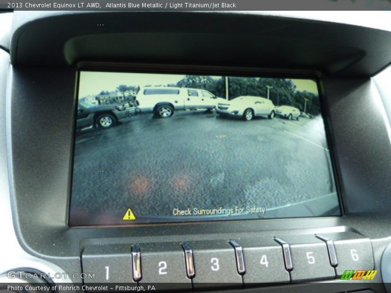 Atlantis Blue Metallic / Light Titanium/Jet Black 2013 Chevrolet Equinox LT AWD