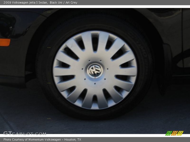 Black Uni / Art Grey 2009 Volkswagen Jetta S Sedan