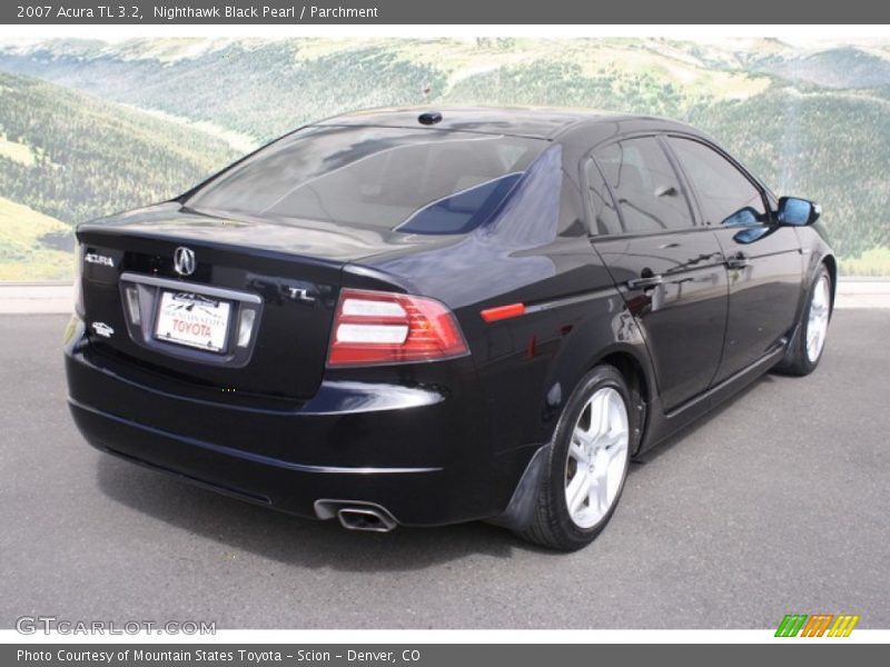 Nighthawk Black Pearl / Parchment 2007 Acura TL 3.2