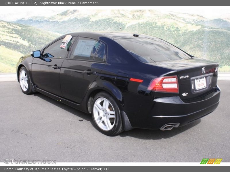 Nighthawk Black Pearl / Parchment 2007 Acura TL 3.2