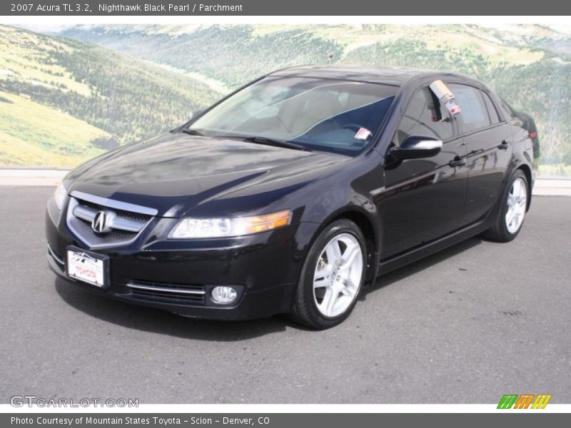 Nighthawk Black Pearl / Parchment 2007 Acura TL 3.2