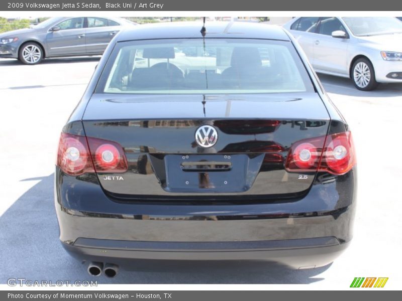 Black Uni / Art Grey 2009 Volkswagen Jetta S Sedan
