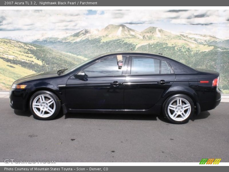 Nighthawk Black Pearl / Parchment 2007 Acura TL 3.2