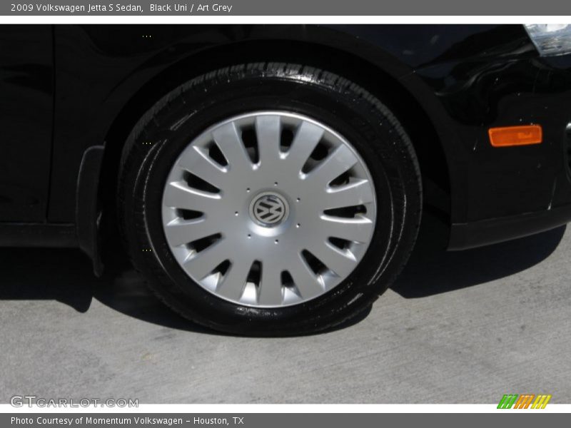 Black Uni / Art Grey 2009 Volkswagen Jetta S Sedan
