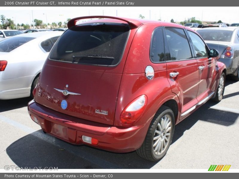 Inferno Red Crystal Pearl / Pastel Slate Gray 2006 Chrysler PT Cruiser GT