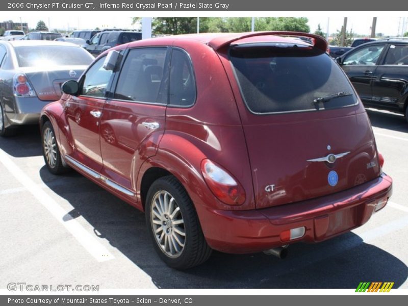 Inferno Red Crystal Pearl / Pastel Slate Gray 2006 Chrysler PT Cruiser GT