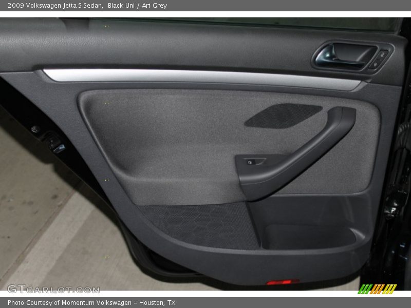 Black Uni / Art Grey 2009 Volkswagen Jetta S Sedan