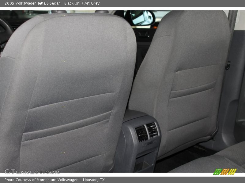 Black Uni / Art Grey 2009 Volkswagen Jetta S Sedan