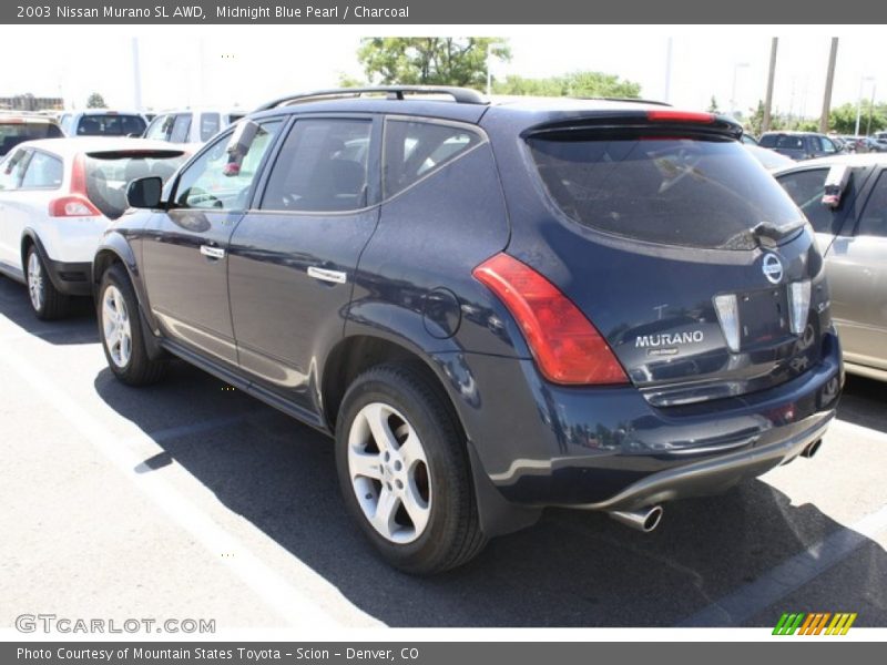 Midnight Blue Pearl / Charcoal 2003 Nissan Murano SL AWD