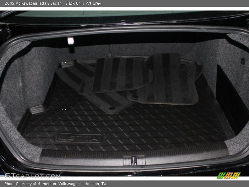 Black Uni / Art Grey 2009 Volkswagen Jetta S Sedan