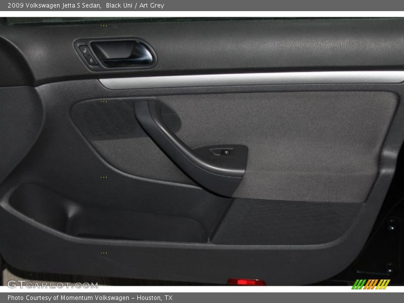 Black Uni / Art Grey 2009 Volkswagen Jetta S Sedan