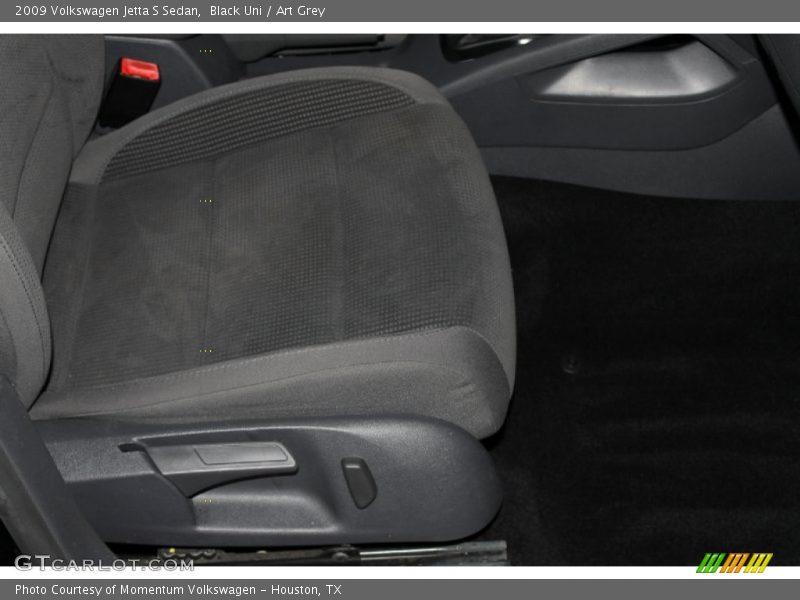 Black Uni / Art Grey 2009 Volkswagen Jetta S Sedan