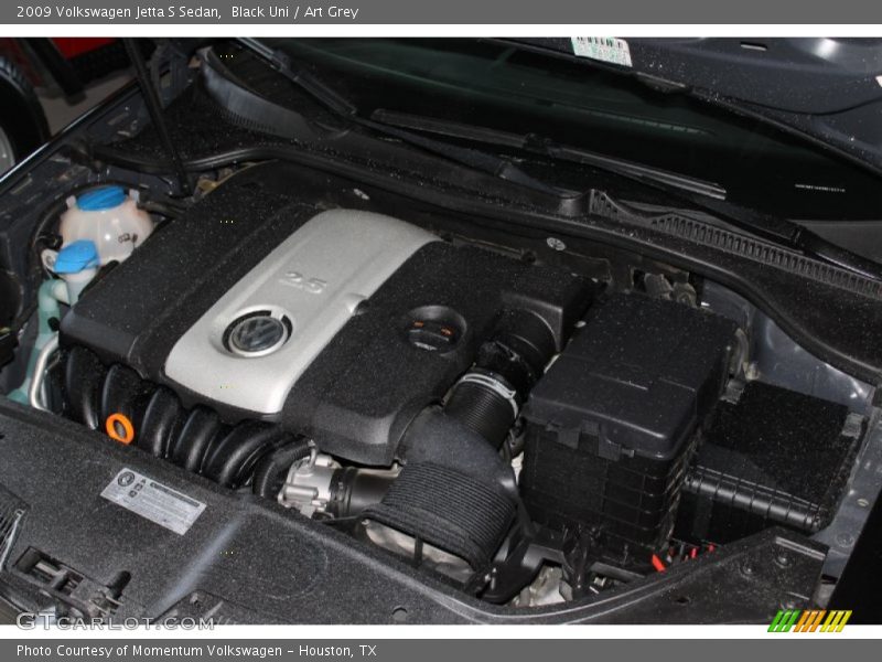 Black Uni / Art Grey 2009 Volkswagen Jetta S Sedan