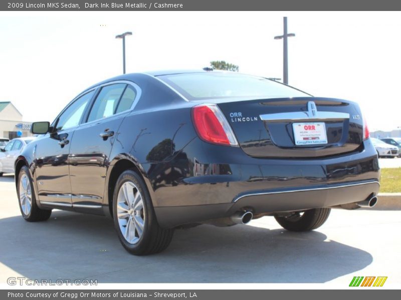 Dark Ink Blue Metallic / Cashmere 2009 Lincoln MKS Sedan