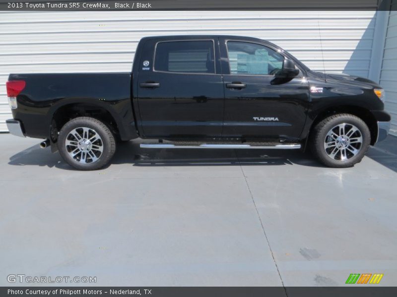 Black / Black 2013 Toyota Tundra SR5 CrewMax