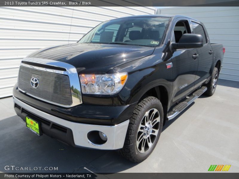 Black / Black 2013 Toyota Tundra SR5 CrewMax
