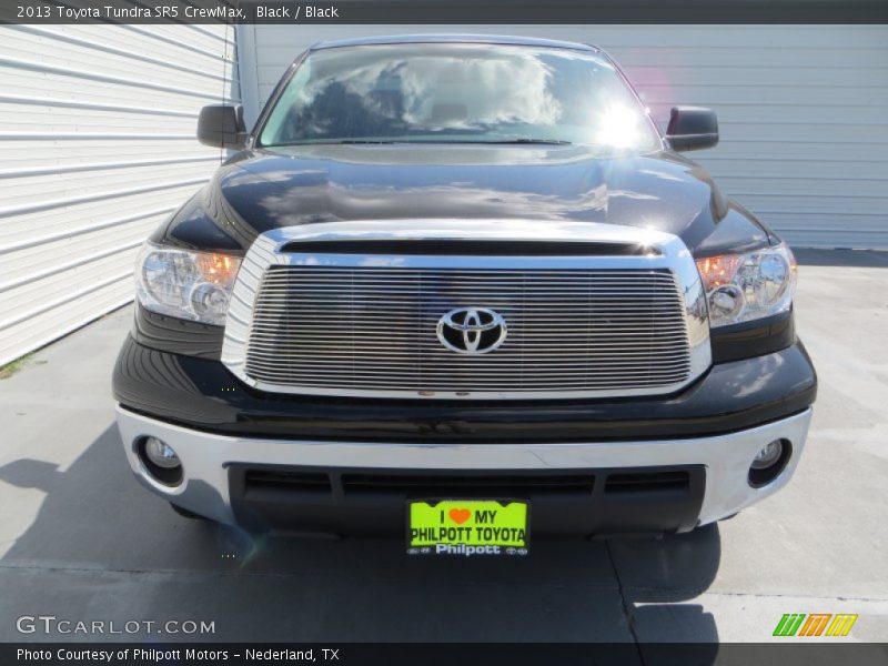 Black / Black 2013 Toyota Tundra SR5 CrewMax