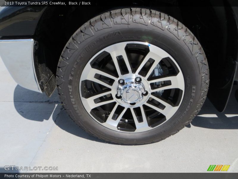 Black / Black 2013 Toyota Tundra SR5 CrewMax